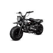 Coleman Powersports B200RSV 196cc Gas Powered Mini Bike, Rear Suspension Off-Road Motorcycle Up to 30 MPH & 20 Miles Range, Pull-Start Engine, Front & Rear Disc Brakes, Ages 13 and Up, Black
