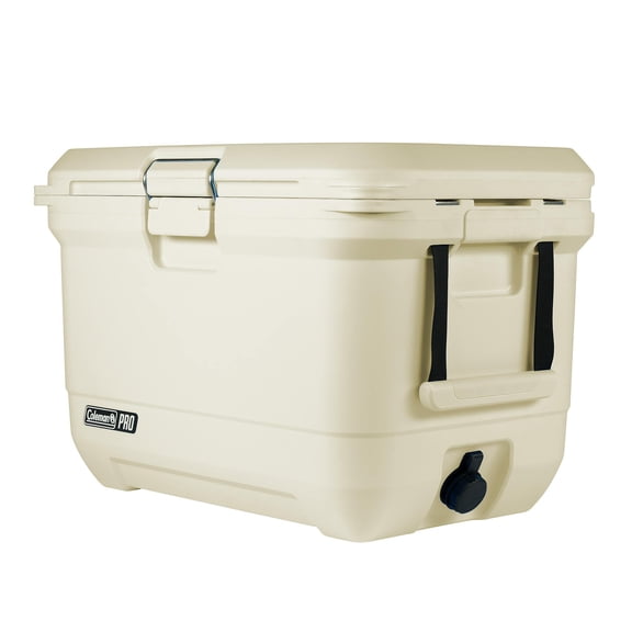 Coleman Pro 45-Quart Hard Cooler, Desert Sand