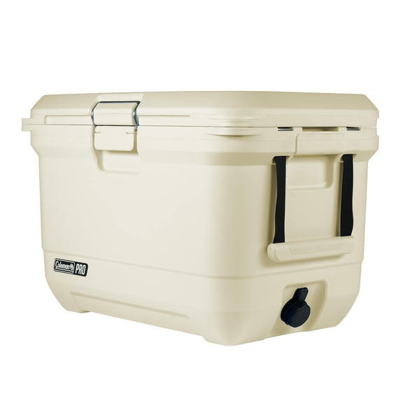 Coleman Pro 45-Quart Hard Cooler, Desert Sand