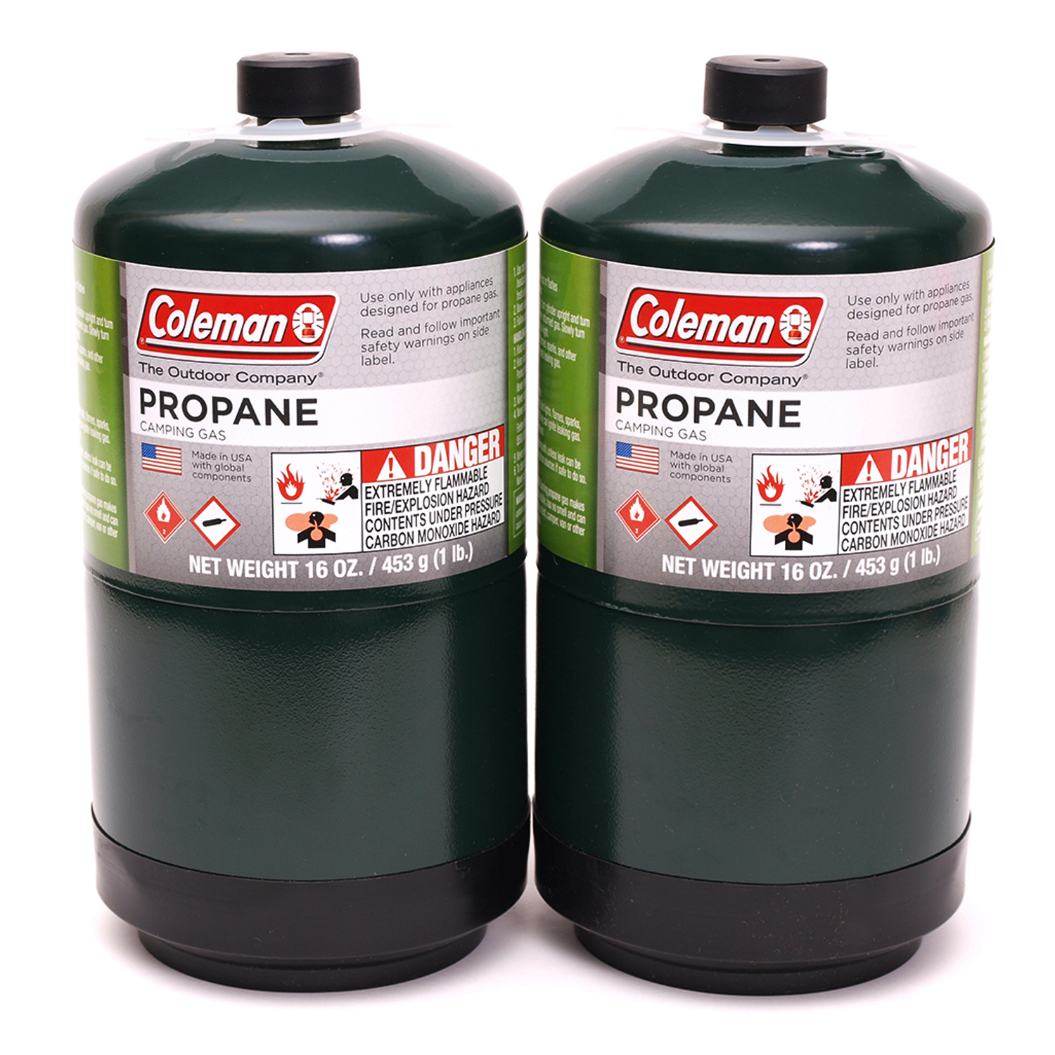 Coleman Propane Camping Gas Cylinder 2-Pack - image 1 of 3