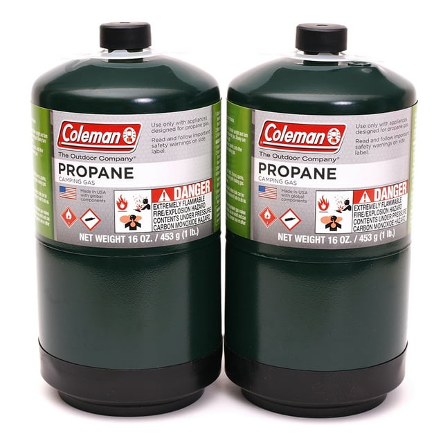 Coleman Propane Camping Gas Cylinder 2-Pack