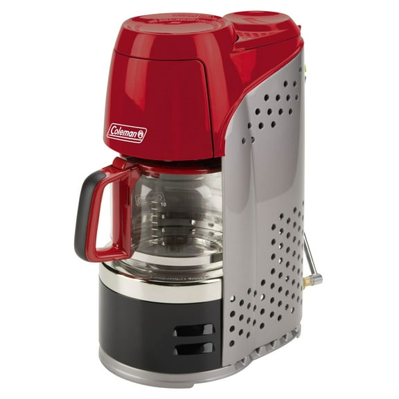 Coleman QuikPot Propane Coffee Maker, Red