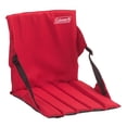 thumbnail image 1 of Coleman Portable Stadium Seat Cushion with Backrest, Red, 1 of 9
