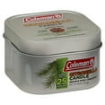 thumbnail image 1 of Coleman Repellents Pine Citronella Candle, 6 oz., Silver, 1 of 6