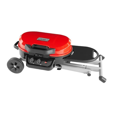 Coleman RoadTrip 225 Portable Tabletop Grill, 2-Burner Gas Grill with Matchless Ignition & Adjustable Temperature Control, 11,000 BTUs of Power for Grilling, Tailgating, Camping, BBQ, & More