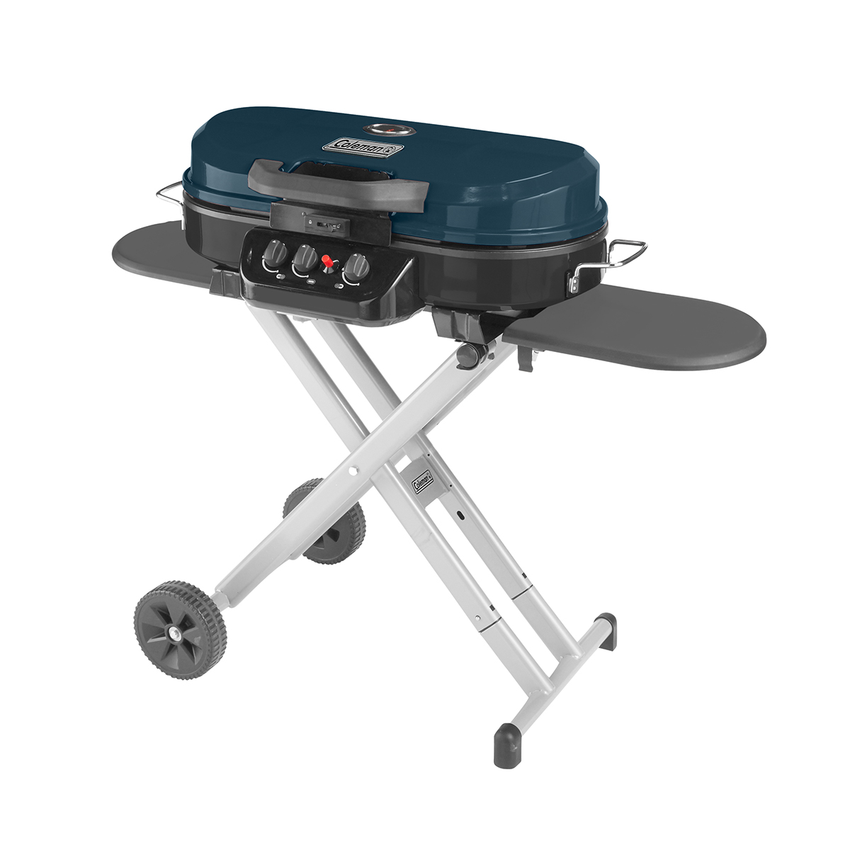 Coleman RoadTrip 285 Standup Propane Gas Grill, Blue - image 1 of 7