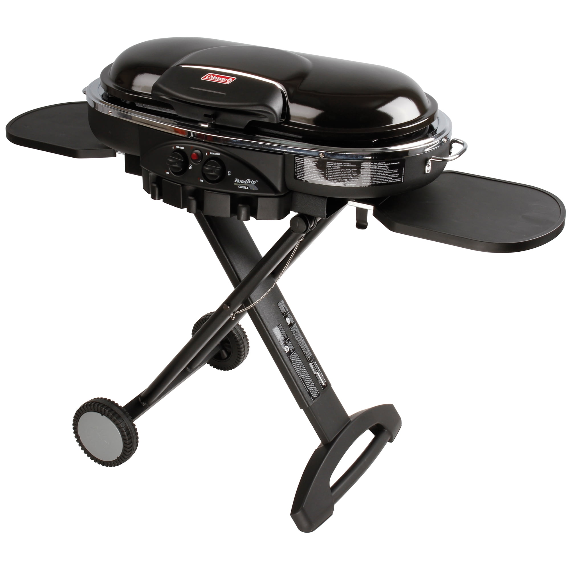 Coleman RoadTrip LXE Portable Stand Up Propane Grill, Black