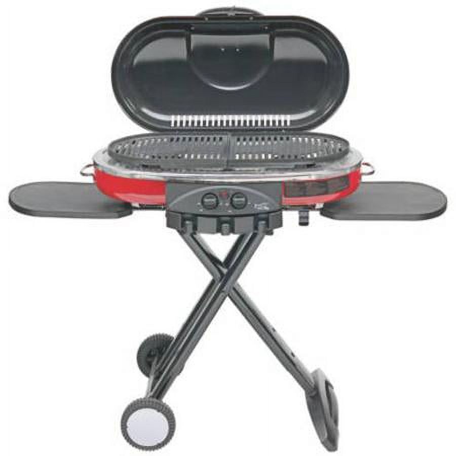 Coleman RoadTrip LXE Portable Stand Up Propane Grill, Red - image 1 of 6