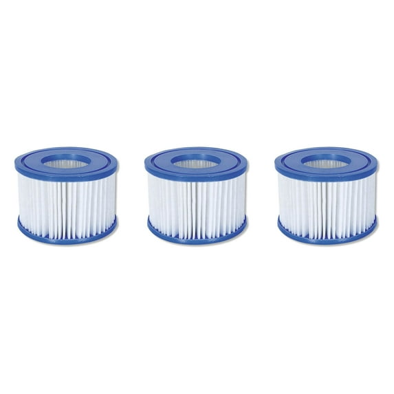 Coleman SaluSpa 90352E Filter Pump Type VI Replacement Cartridge (3 Pack)