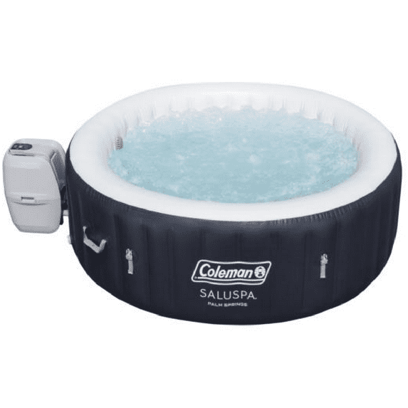 Coleman SaluSpa Palm Springs AirJet Inflatable Circle Hot Tub Spa 4-6 Person with Pump #P08411