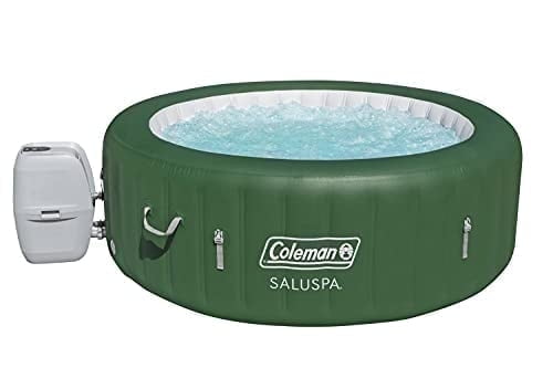 Coleman SaluSpa Inflatable 4-Person Outdoor Spa with 140 Water Jets, 242 Gallon