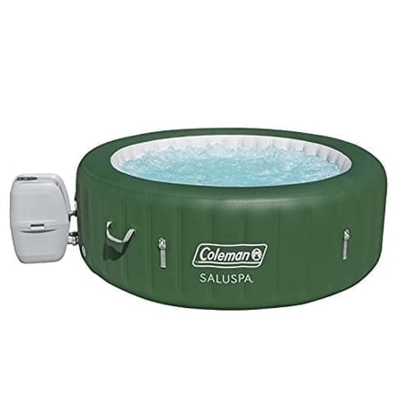 Coleman SaluSpa Inflatable 4-Person Outdoor Spa with 140 Water Jets, 242 Gallon