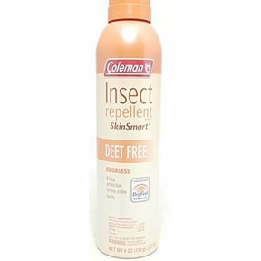 Coleman SkinSmart DEET Free Insect Repellent Spray, 6 oz Per Can (2 Cans)