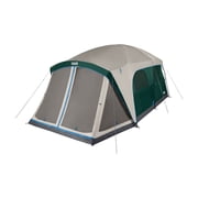 Coleman Skylodge  12-Person Camping Tent With Screen Room, Evergreen