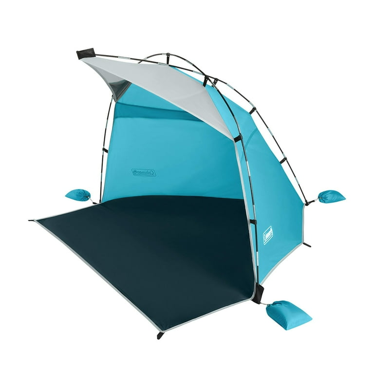 (即日発送)Coleman Beach Shade コールマン ビーチシェイド Coleman Skyshade™ Small Compact Beach Shade, Caribbean Sea