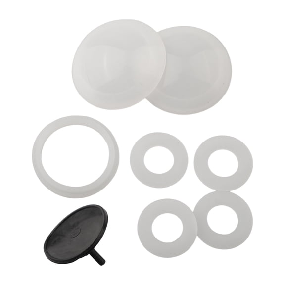 Coleman Spa Air Blower Check Valve Seals Repair Kit - 8pcs Silicone Rubber Non-Return Valve Set for Hot Tub Bubbler System - Easy Install Leak Fix Solution
