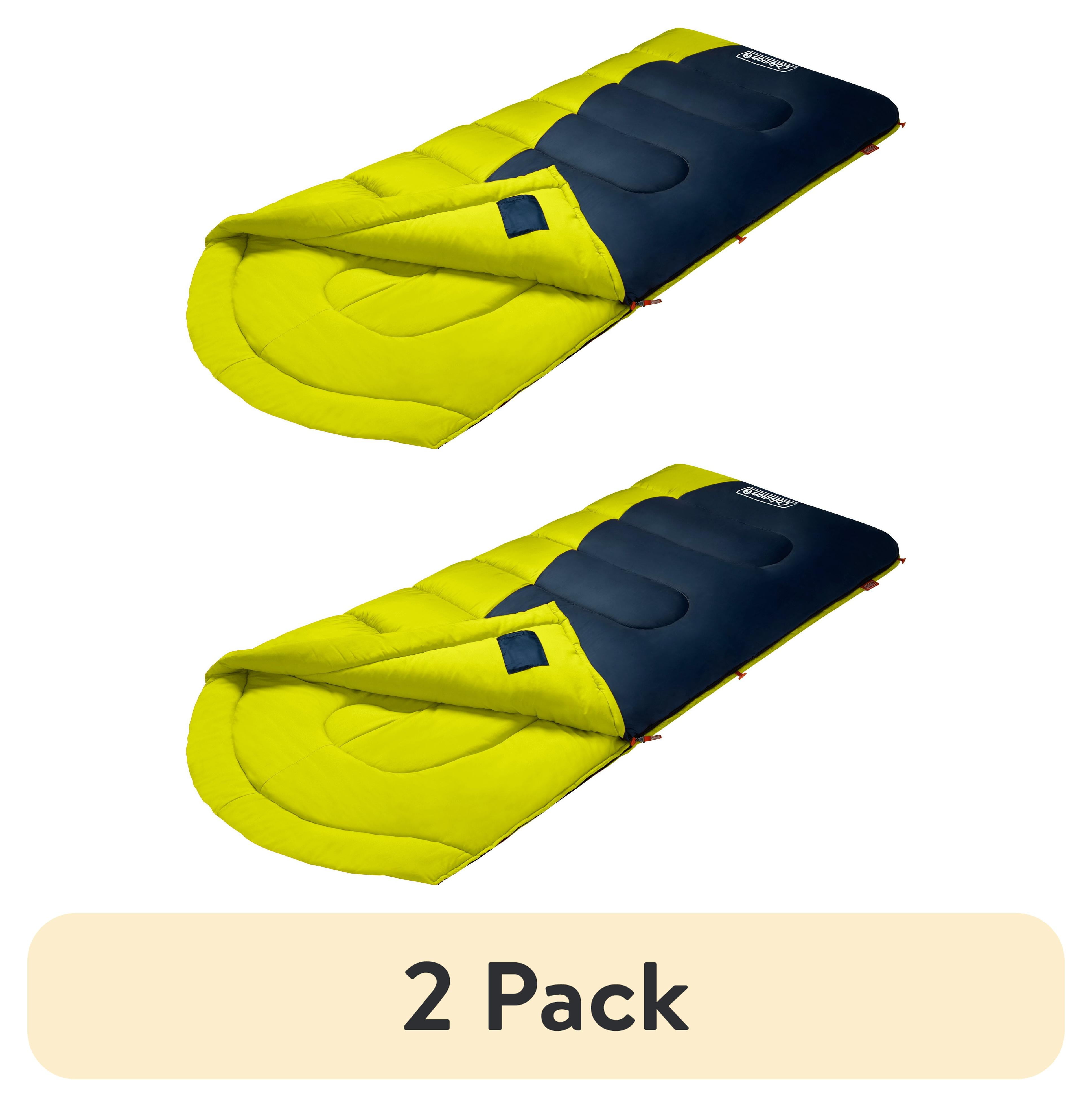(2 pack) Coleman Spider 20-Degree Cold Weather Mummy Big and Tall ...
