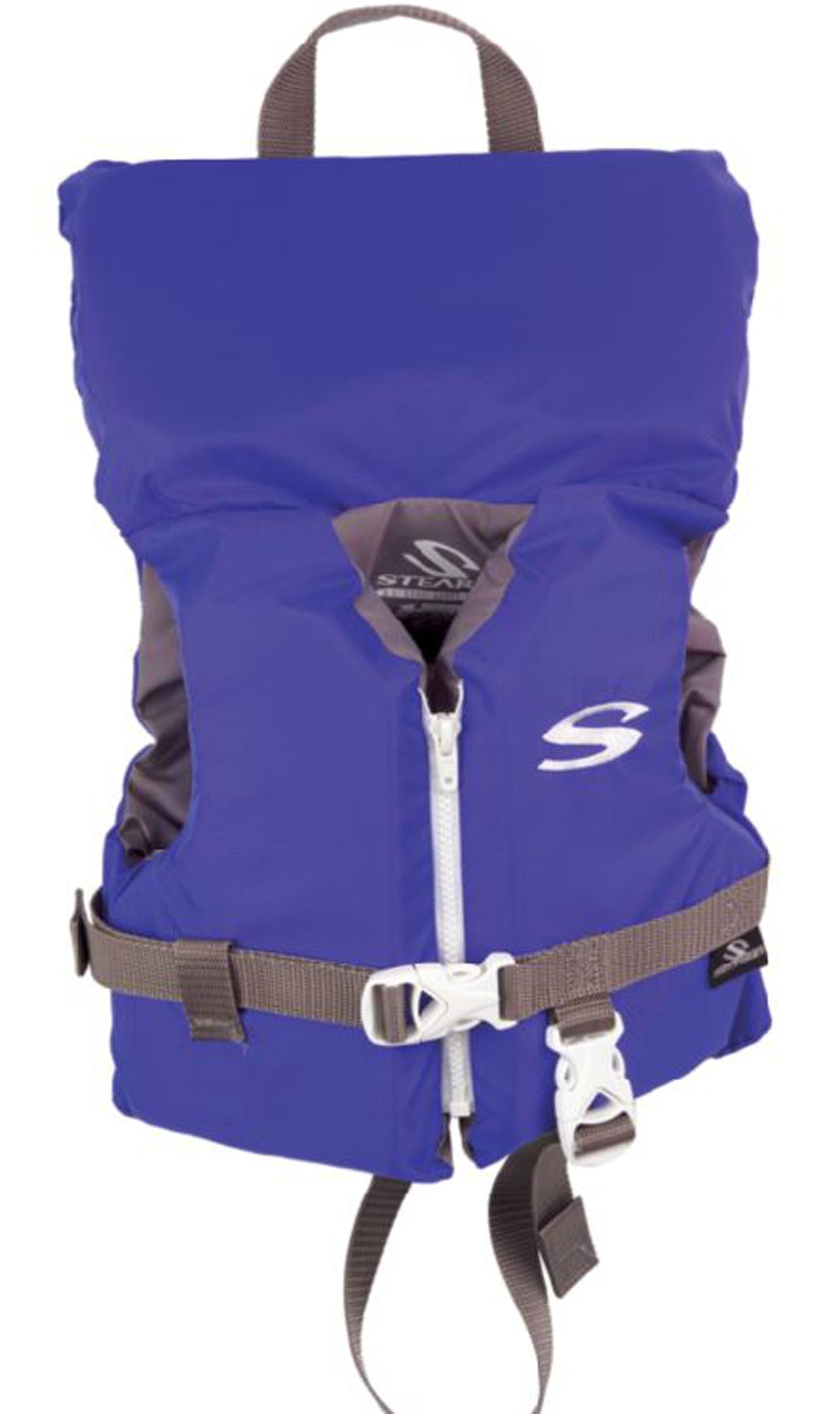 Coleman Stearns Infant Classic Series Life Jacket with Rescue Handle, Blue