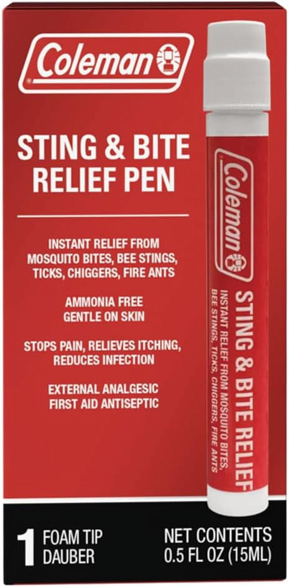 Coleman Sting and Bite Relief Pen, Relieves Itching and Pain from Most