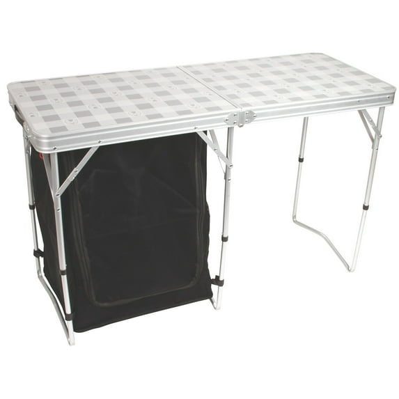 Coleman Store-More Cupboard Table, Aluminum