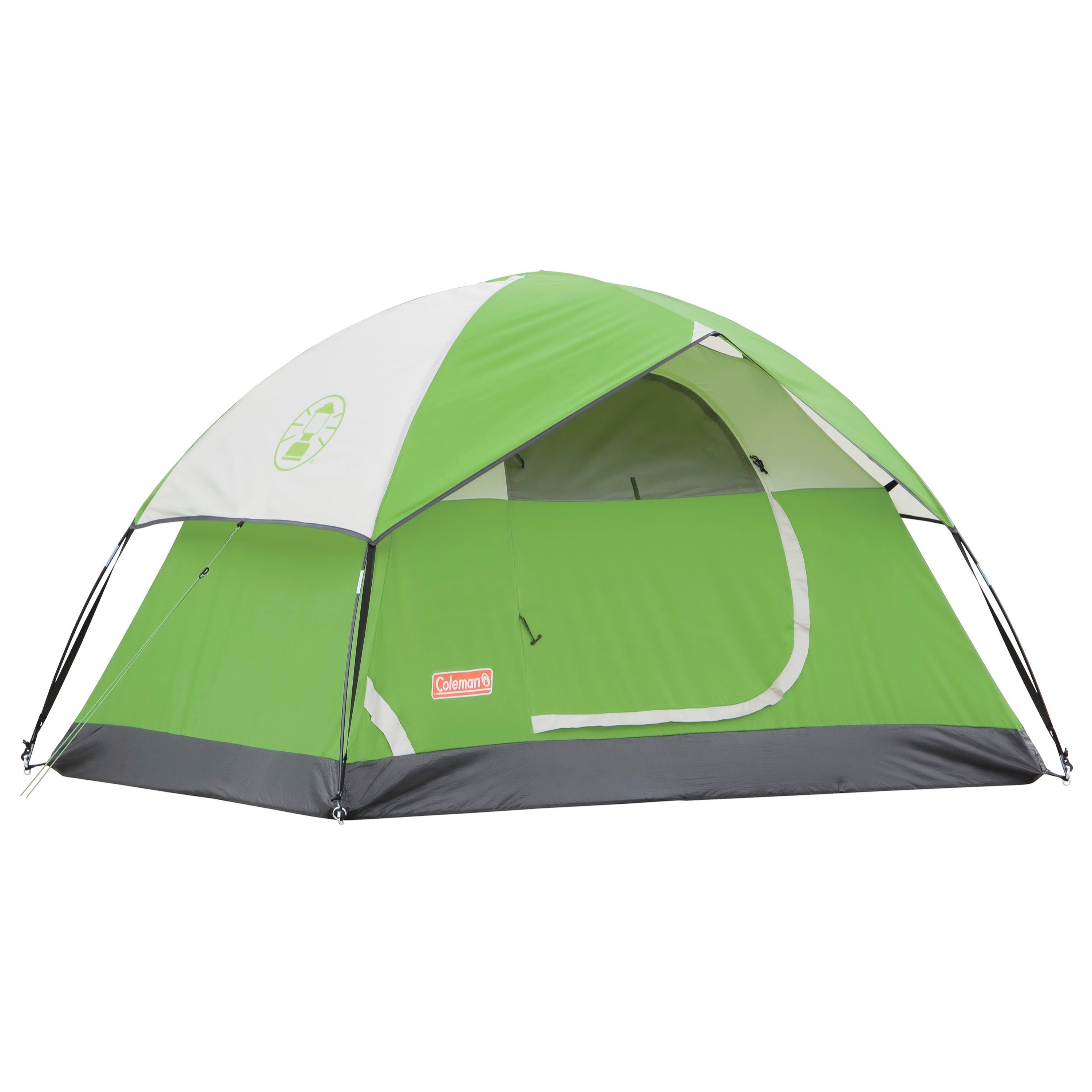 Coleman Sundome 2-Person Weatherproof Dome Tent with E-Port, 1 Room, Green - image 1 of 9