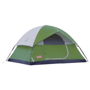 Coleman Sundome 4-Person Dome Camping Tent, 1 Room, Green