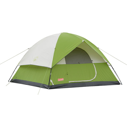 Coleman Sundome 6-Person Dome Tent, 72" Center Height, Overall dimensions: 120'' H x 120'' W - image 1 of 4