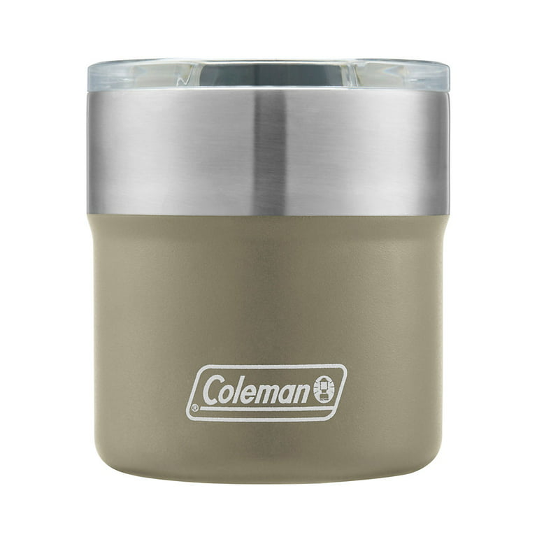 Coleman Sundowner Insulated Stainless Steel Rocks Glass, 13 oz 