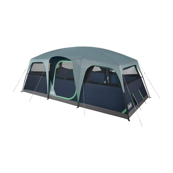 Coleman Sunlodge 10-Person Camping Tent, Blue Nights