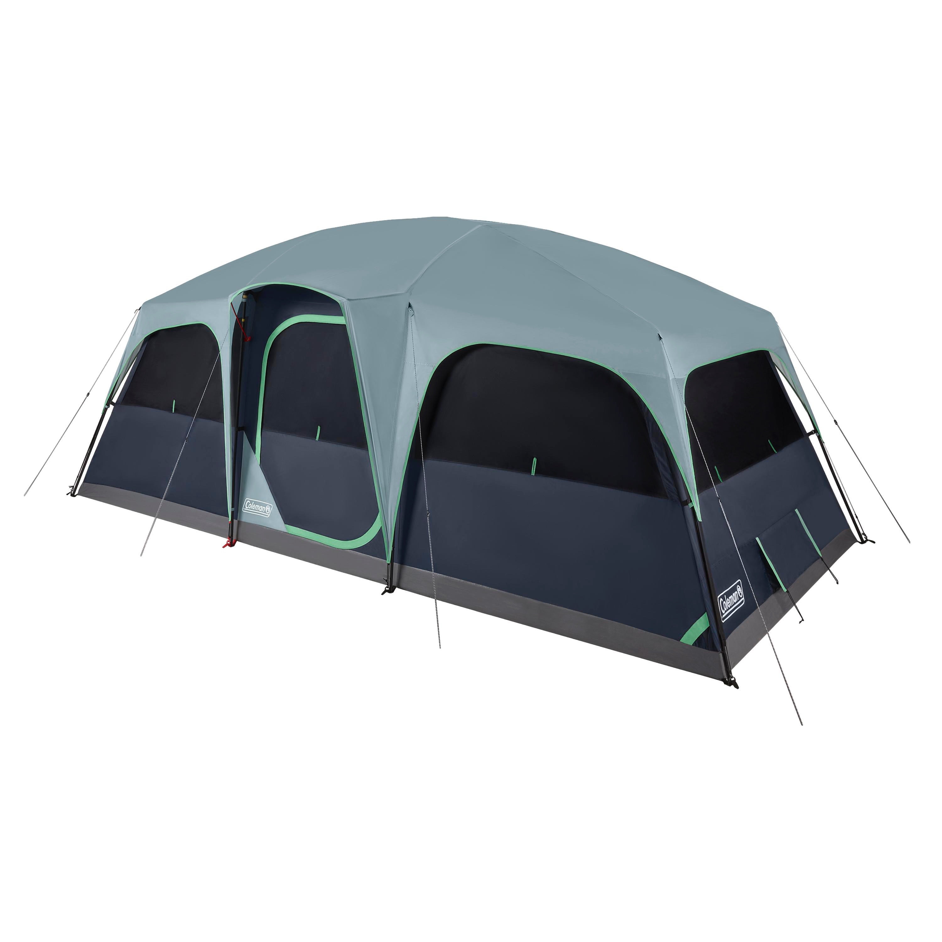 Coleman Sunlodge 10-Person Camping Tent, Blue Nights - Walmart