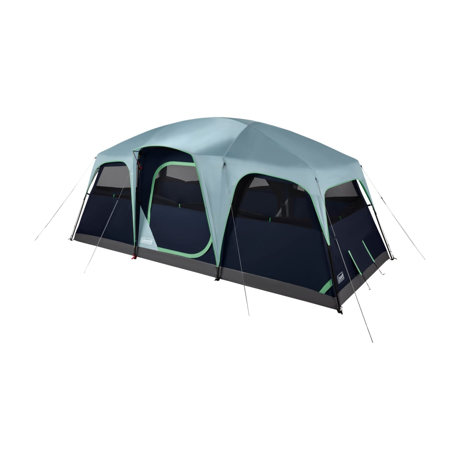 Coleman Sunlodge 8-Person Camping Tent, Blue Nights