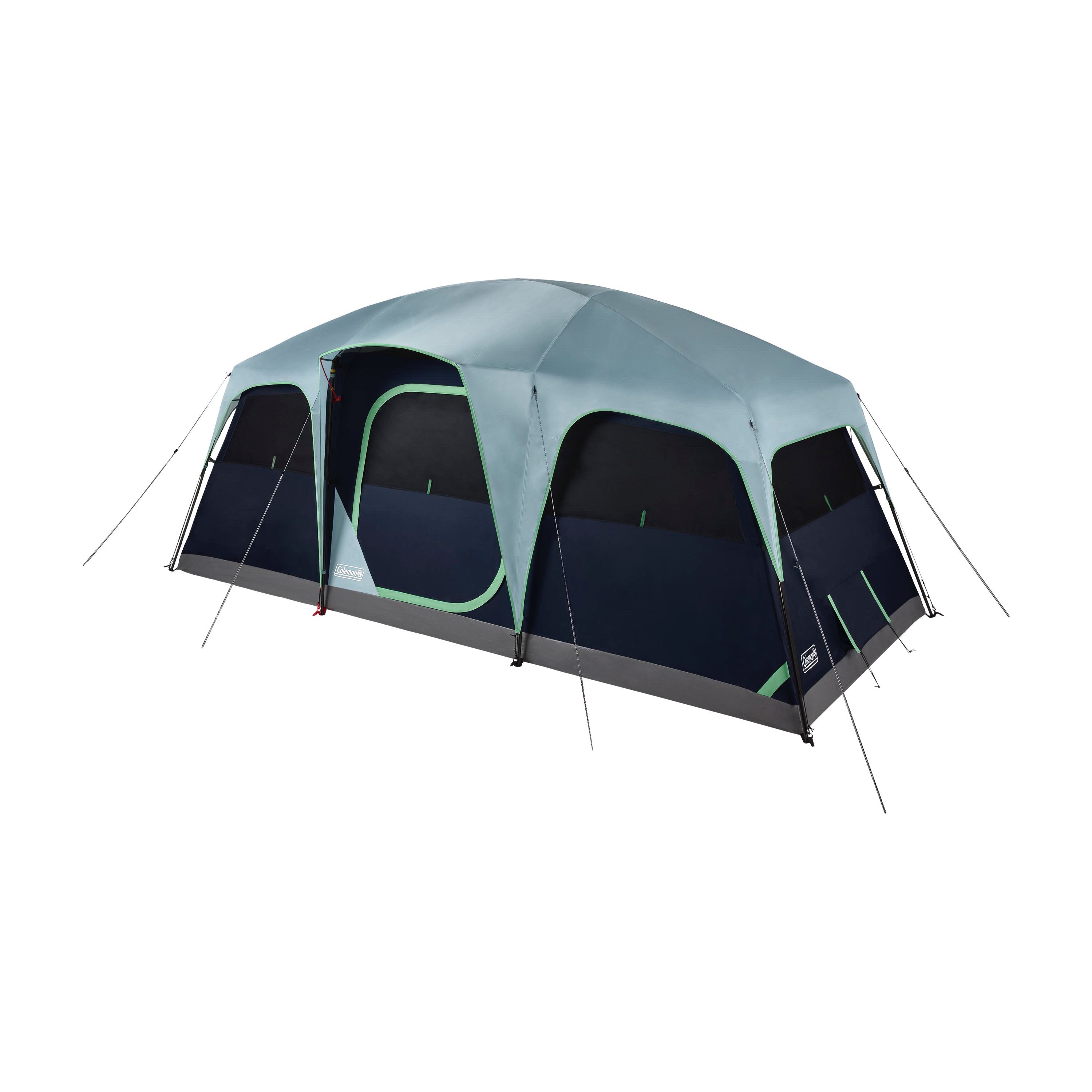 Coleman Sunlodge 8-Person Camping Tent, Blue Nights - image 1 of 9