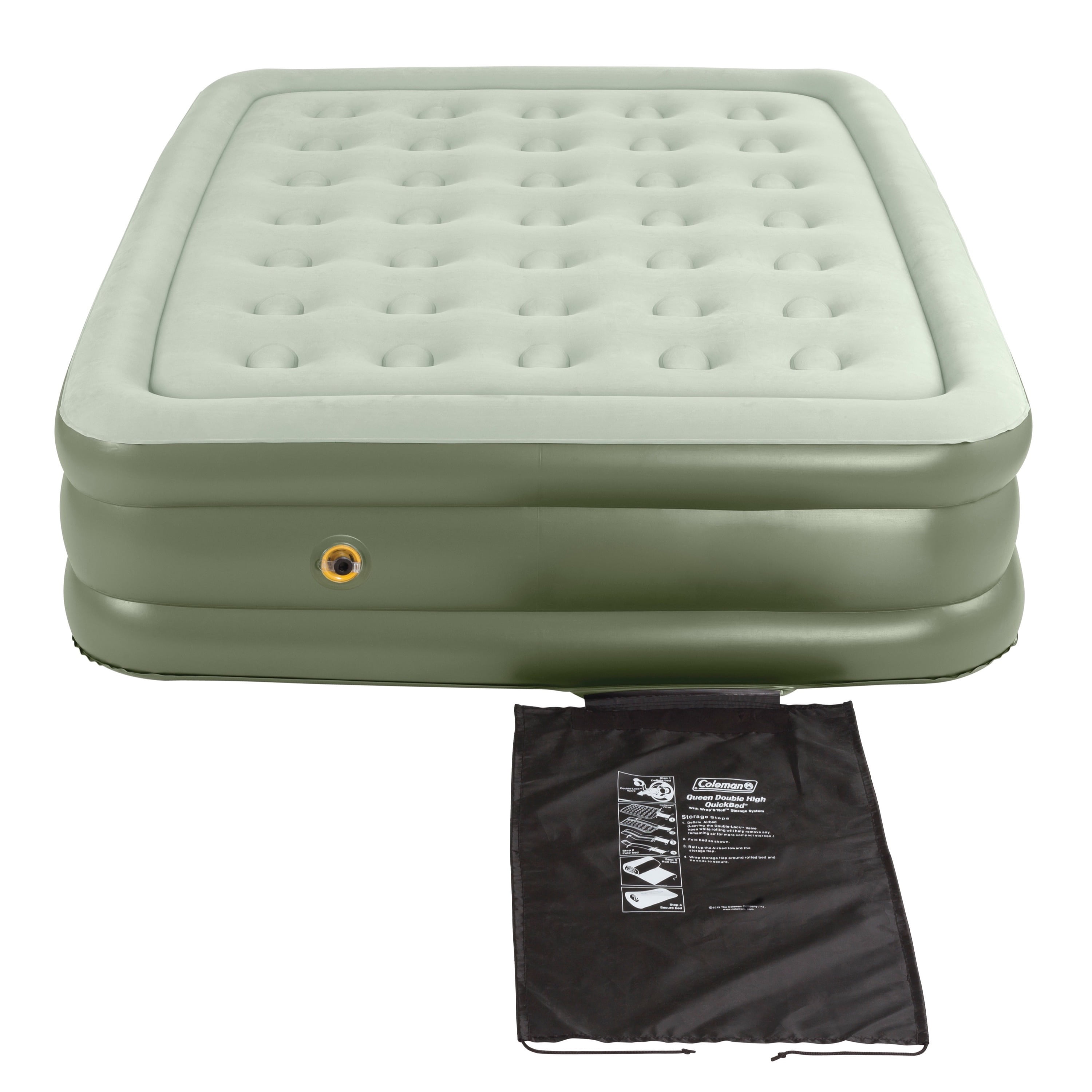 Double high queen air mattress online