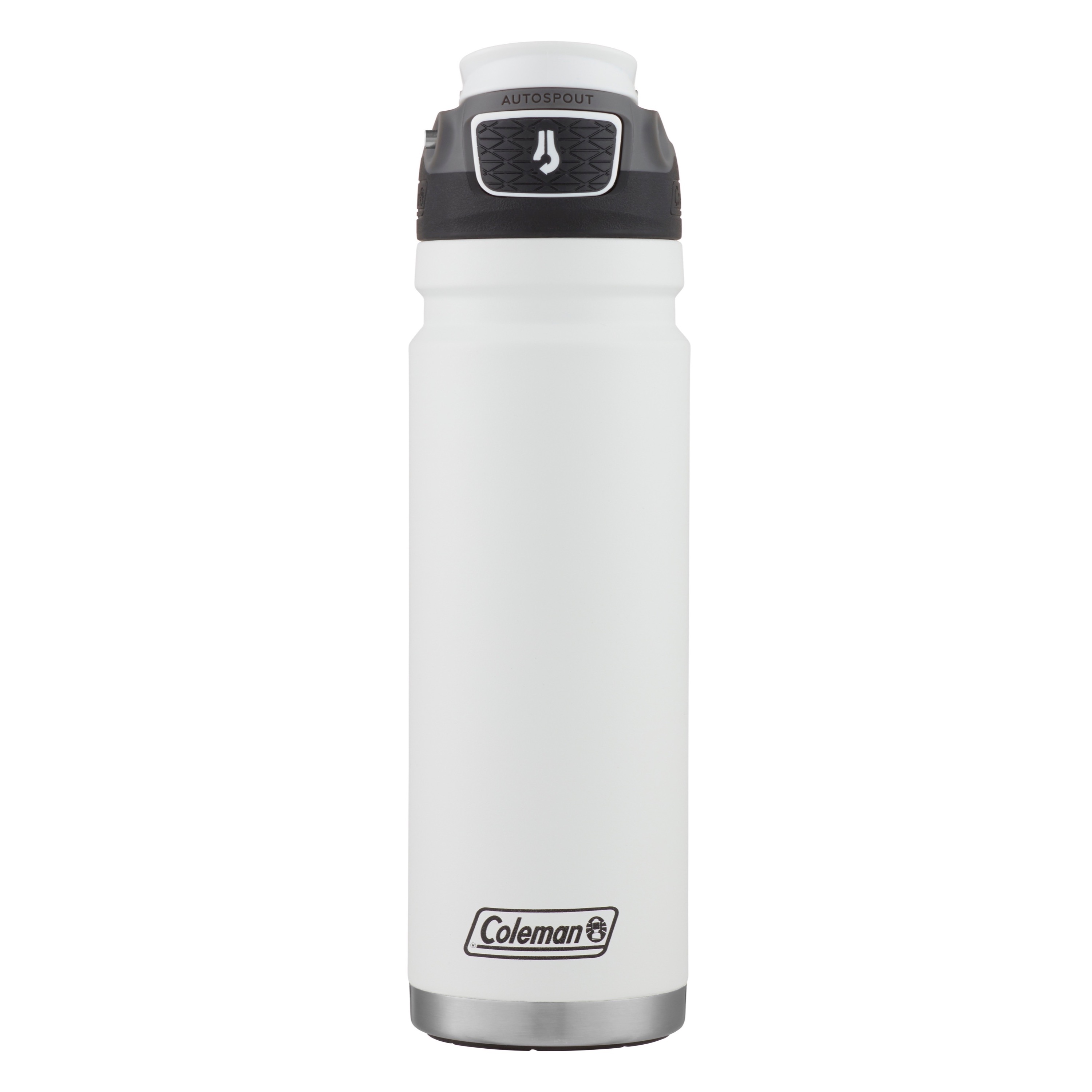 Coleman Switch Autospout Stainless Steel Insulated Water Bottle, 24 oz., White Cloud - image 1 of 9