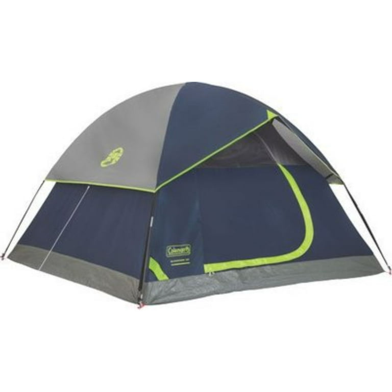 Coleman Tent 7X7 Sundome 3P Navy Grey C004 - Walmart.com