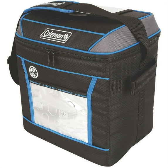Coleman Trailblazer 30 Can Soft Sided Cooler Bag, Black