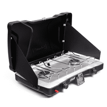 Coleman Triton  Portable Gas Camping Stove, 2 Burners, Black