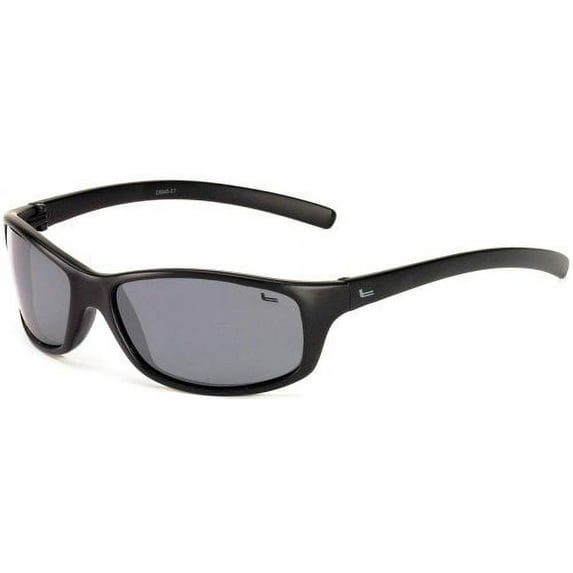 Coleman Tuna C6045 C1 Polarized Rectangular Sunglasses,Matte Black,139 mm