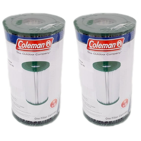 Coleman Type IV/Type B Pool Filter Pump Replacement Cartridges (2 Pack)