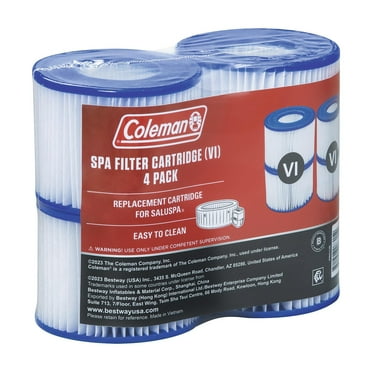 Coleman Type VI Spa Filter Cartridge 4-Pack