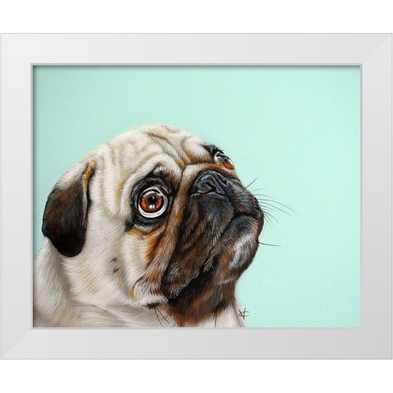 Coleman, Victoria 14x12 White Modern Wood Framed Museum Art Print Titled - The Treat