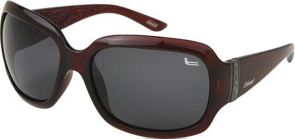 Coleman Women's CC1 6024 Polarized Sunglasses Audrey Hepburn Style - Burgundy -
