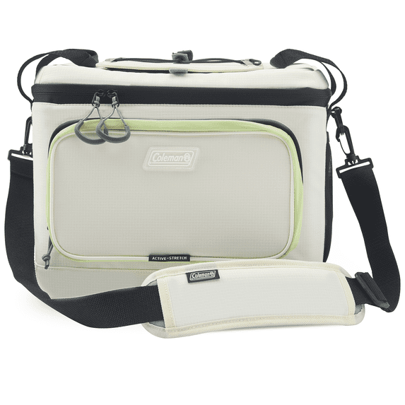 Coleman XPAND 22Qt Capacity 30-Can Soft Cooler, Beige