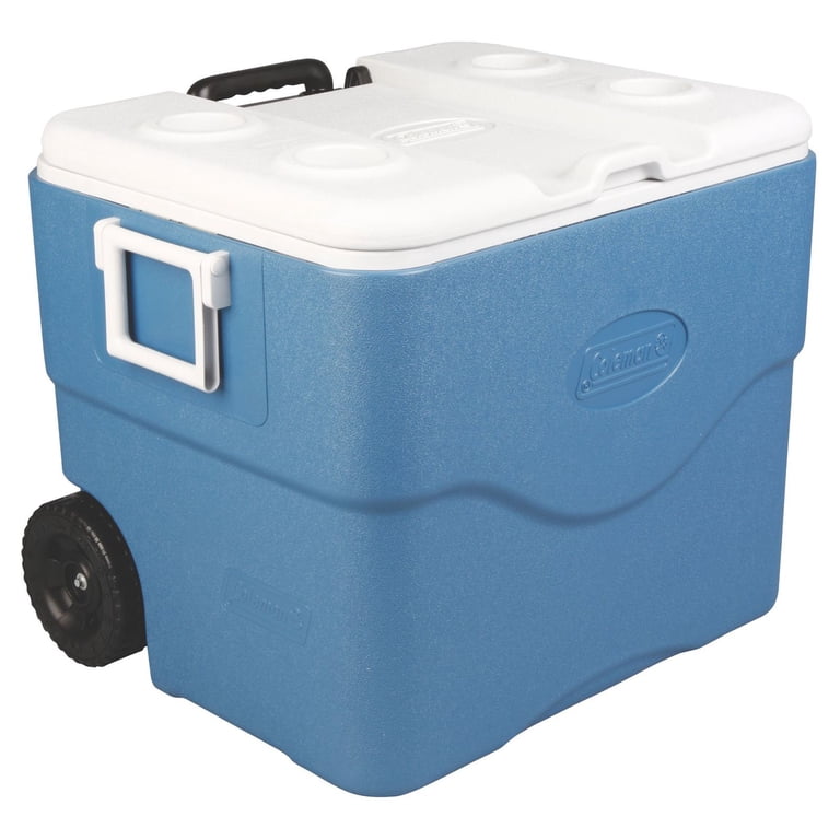 Coleman Xtreme 5 75-Quart Wheeled Cooler, Blue - Walmart.com