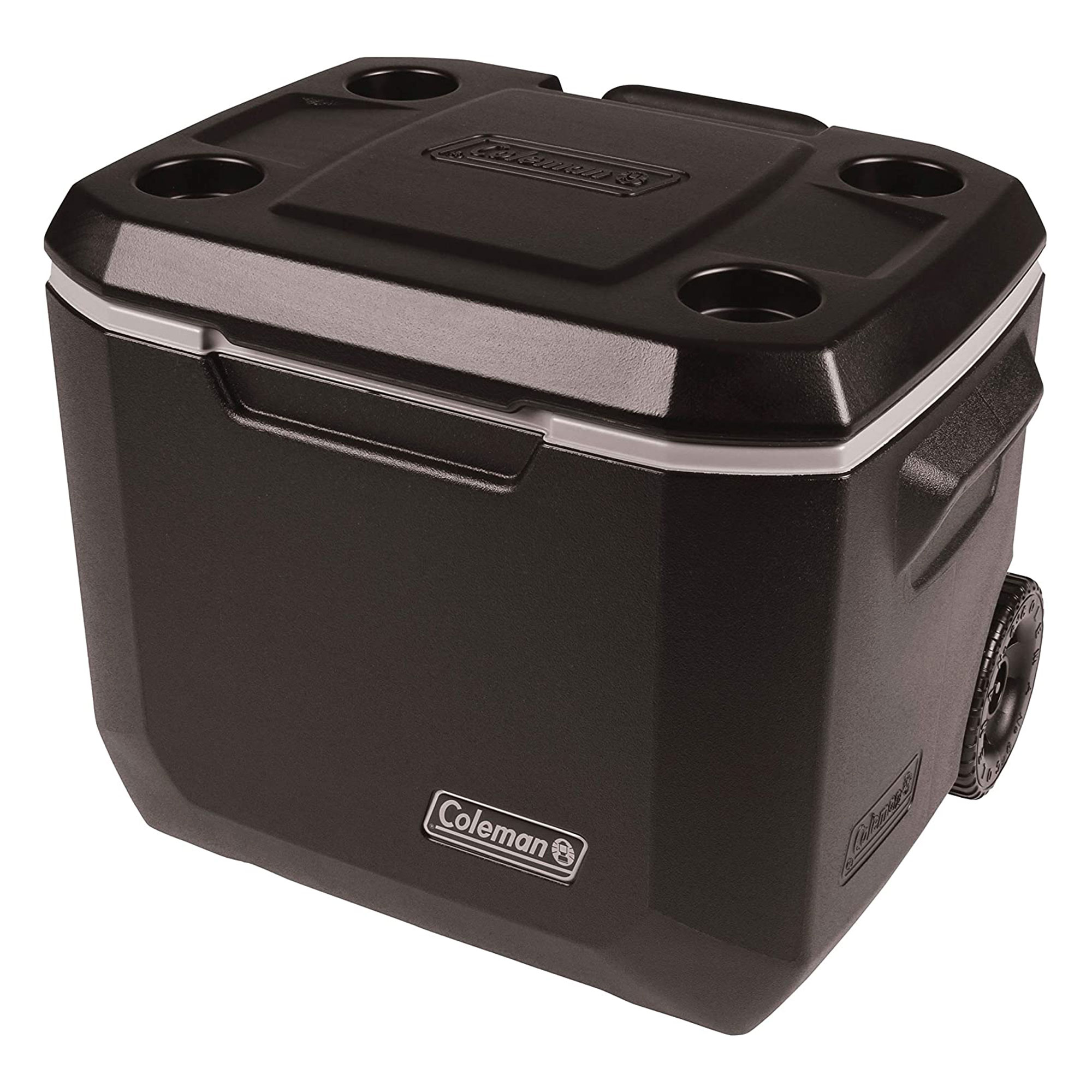 Coleman Xtreme 50 Quart 5-Day Hard Cooler with Wheels and Have-A-Seat Lid - image 1 of 9