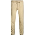 thumbnail image 1 of Colen Cosmo Mens Linen Pants Drawstring Cotton Casual Pants for Men, 1 of 8