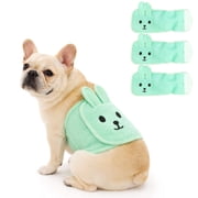Colenumone Cute Belly Bands for Male Dogs with 3D Ears, Washable Reusable Dog Diaper, Breathable Mesh Wrap for Training & Incontinence, Adjustable Comfort Fit