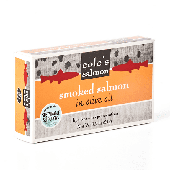 Canned Packaged Salmon Protein 10g Seafood