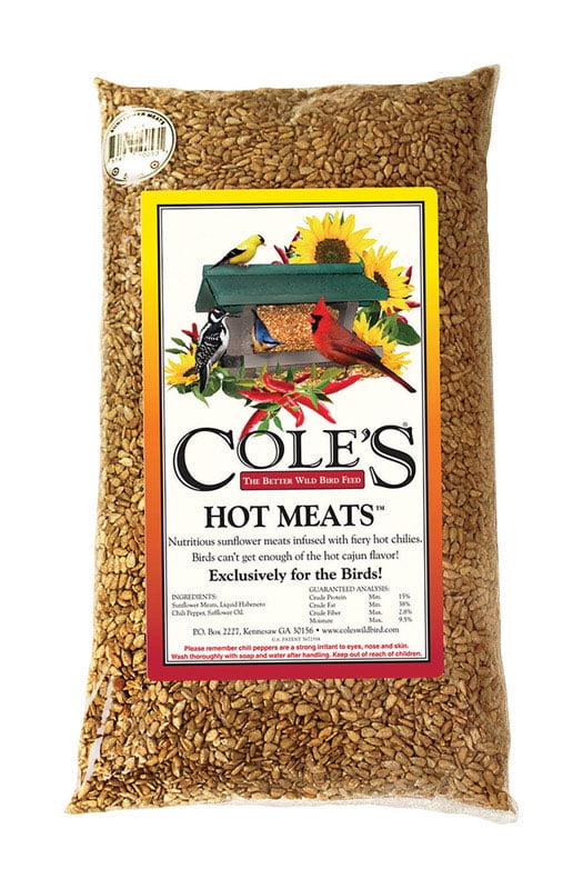 Coles Wild Bird Products, Bird Seed Hot Meats- 10 lbs.