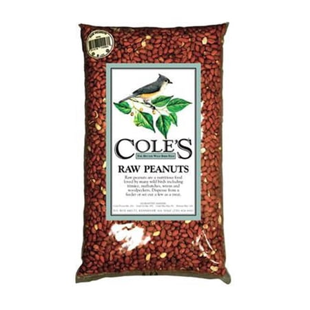 Coles Wild Bird Products Co COLESGCRP20 Raw Peanuts 20 lbs.